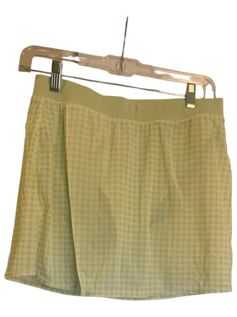 208. NWT Alo mesh gingham skirt Size M